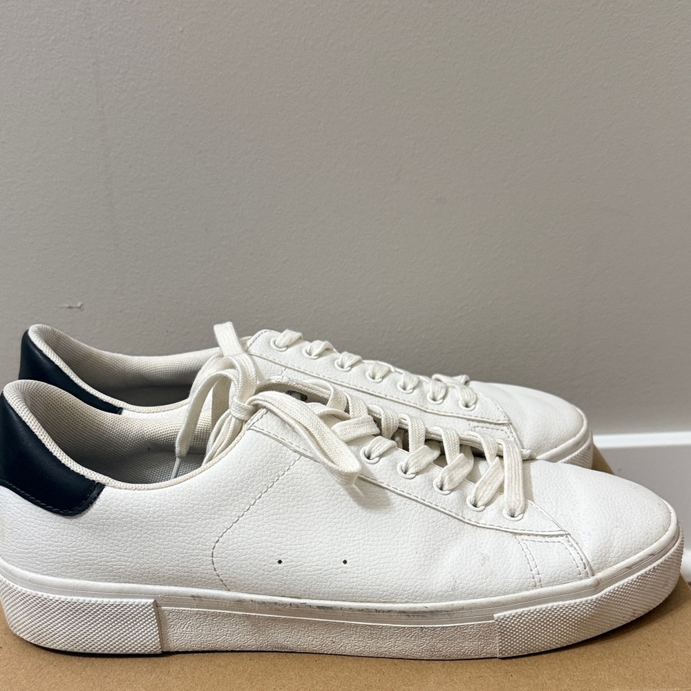 White and Black Men's Sneakers